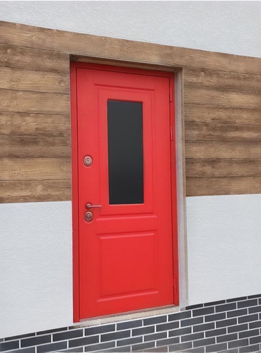 Красная входная дверь Красная входная дверь
