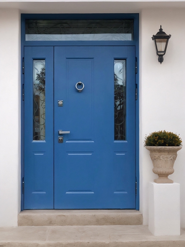 Синяя с кнокером Синяя с кнокером