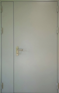 Глухая полуторная пожаростойкая дверь ei-60 Глухая полуторная пожаростойкая дверь ei-60